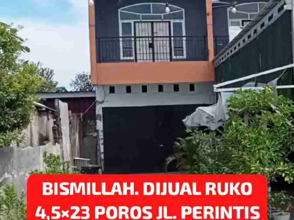 RUKO SHM DI JL. PERINTIS - SIAPA CEPAT DIA DAPAT