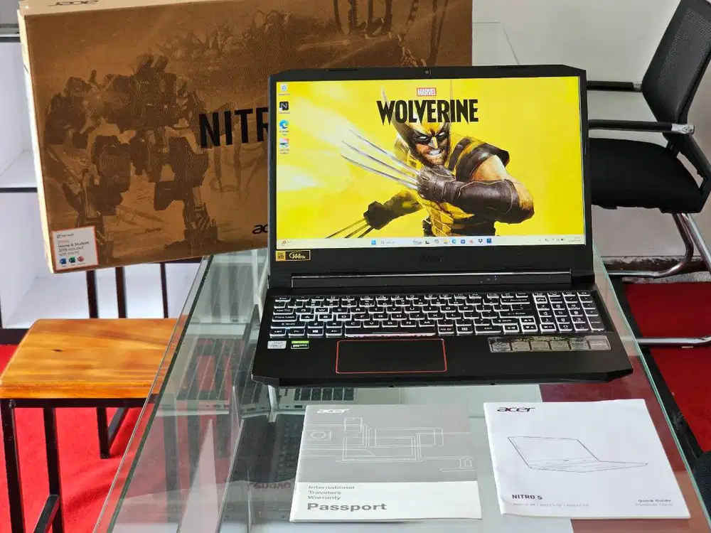 ACER Nitro AN515 55 intel Core i7 Gen 10 Ram 8 GB SSD 512 GB Nvidia