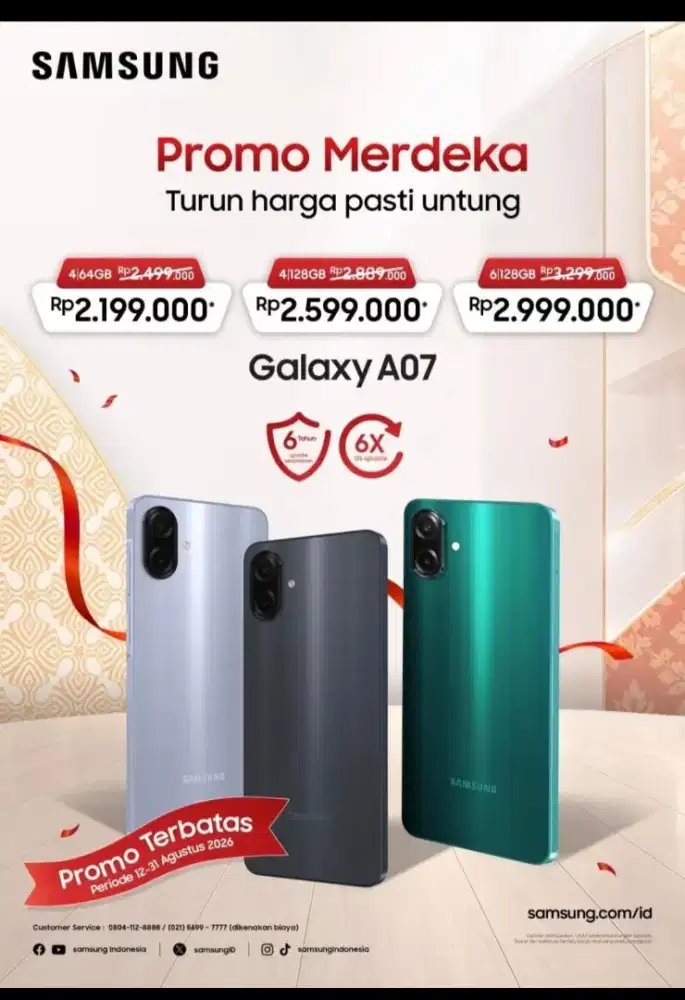 PROMO SAMSUNG A07 HARGAA OBRAL
