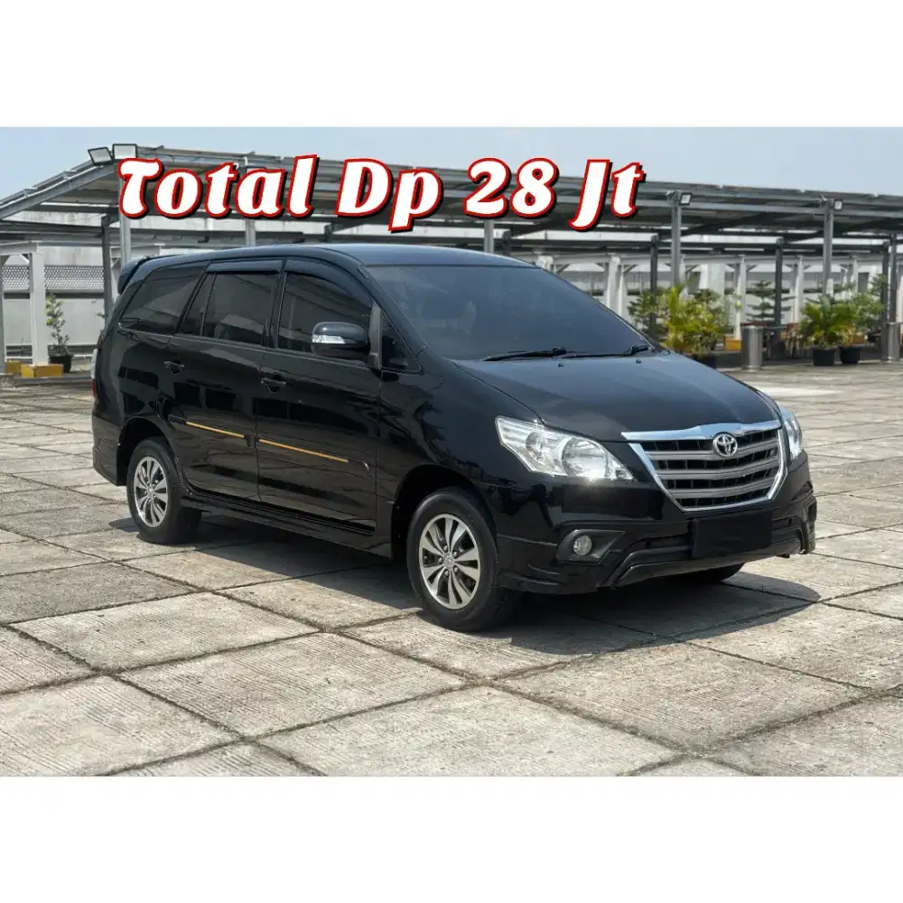 [TDP 29 Jt]Toyota Kijang Innova 2015 G 2.0 AT Captain seat