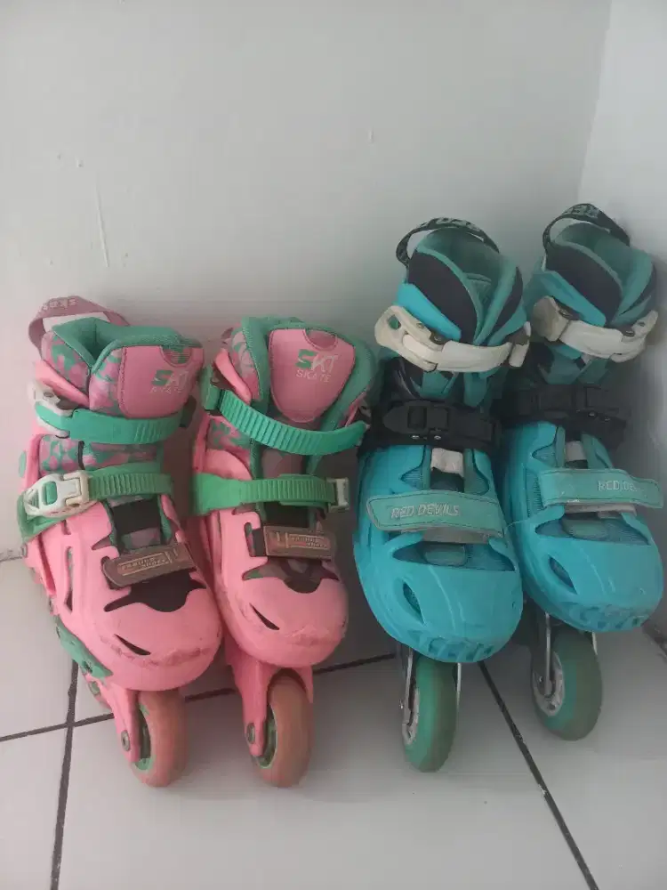 Udah siap belum? Sepatu roda anak preloved