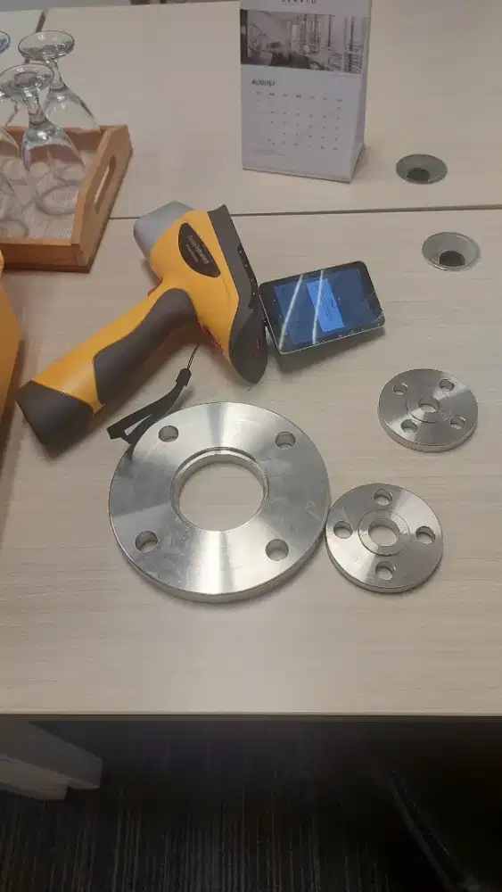 Kalibrasi XRF spectrometer