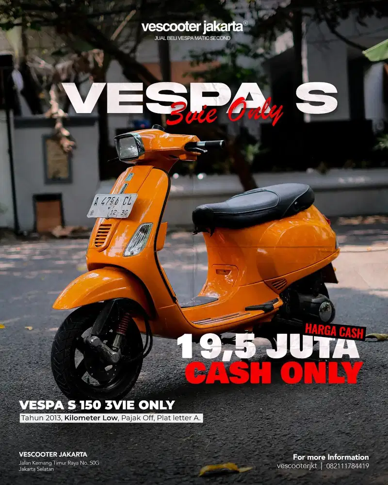 VESPA S 150 3VIE 2013