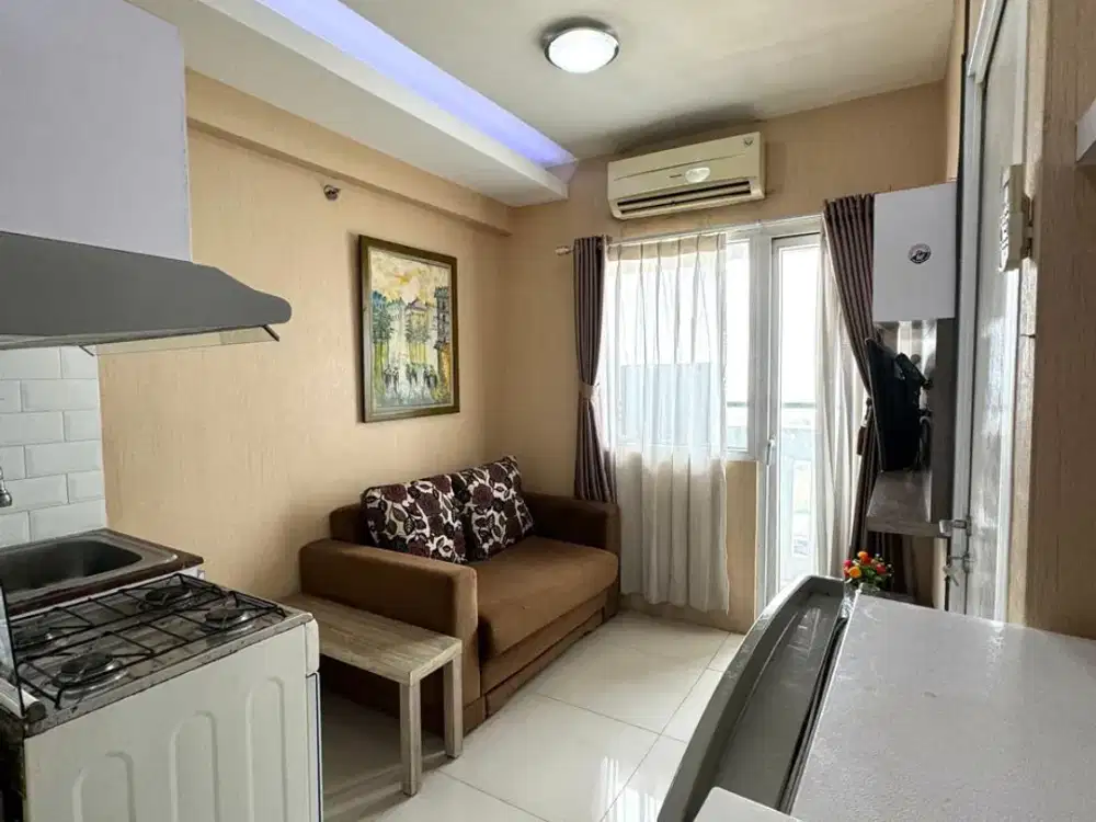 Sewa 2BR apartemen green pramuka city, jakarta