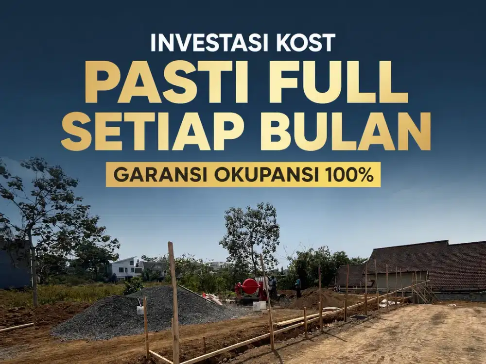 Kost 10 Kamar dengan Rooftop
