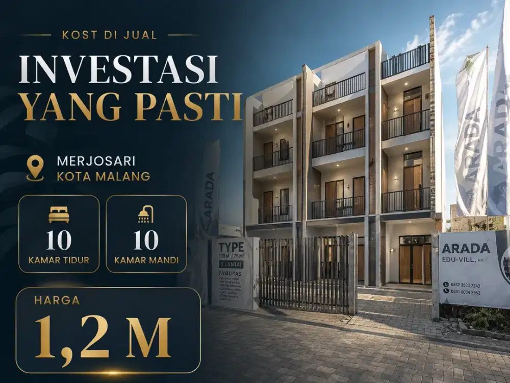 Miliki Kost di Lokasi Favorit Mahasiswa