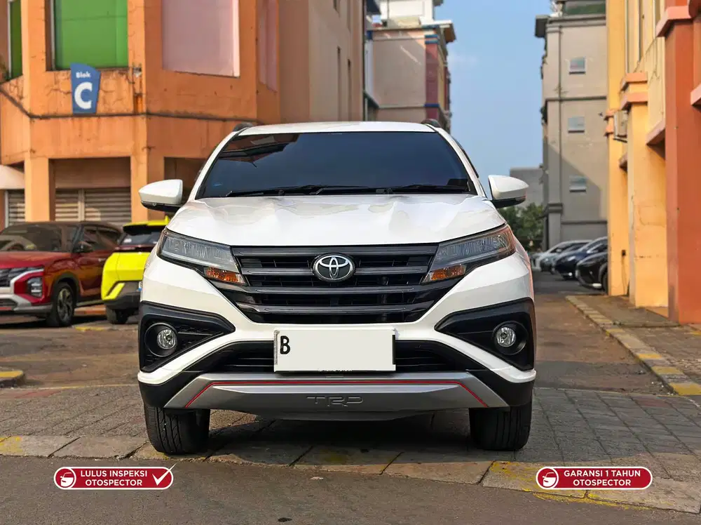 DP ceper Rush TRD AT 2018 matic New Toyota sportivo putih