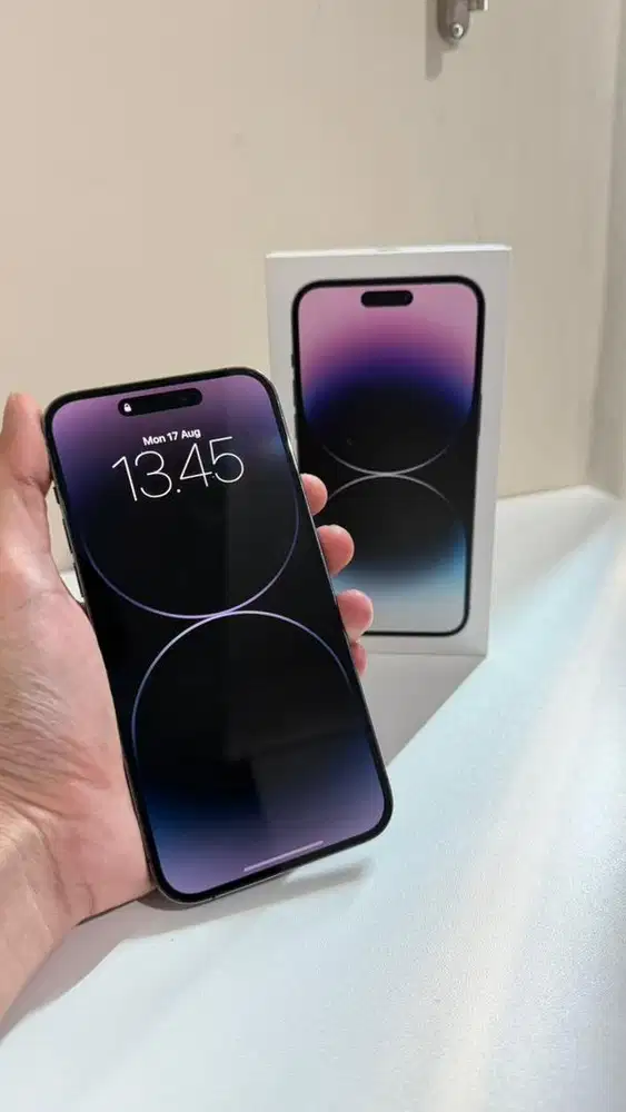 Iphone 14 Promax 128GB Deep Purple Resmi