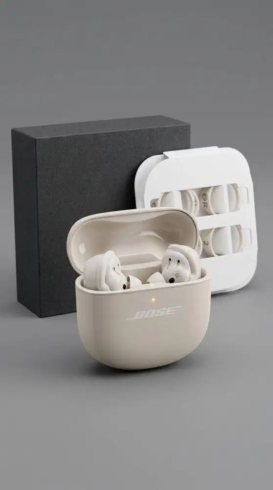 Bose QuietComfort Ultra Earbuds, White Smoke, Fullset