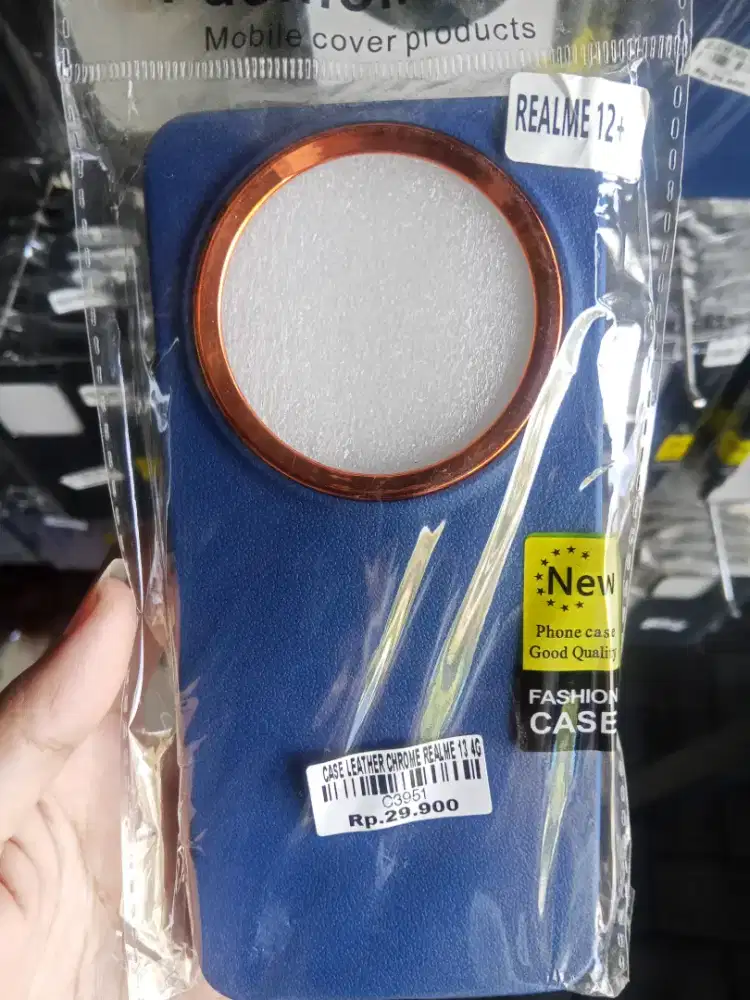CASE LEATHER CHROME REALME 13 4G