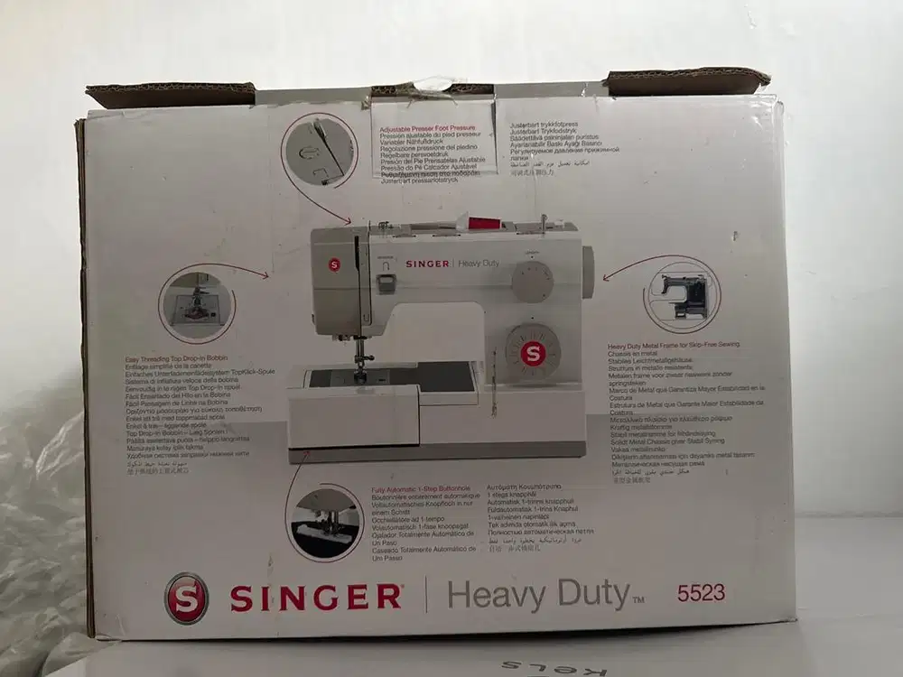Mesin jahit singer heavy duty