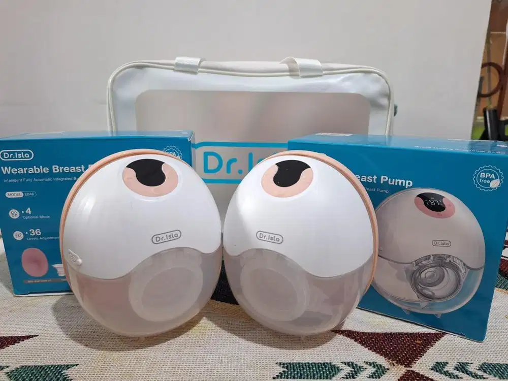 Pompa ASI Elektrik Handsfree Dr. Isla - Mulus spt baru -Bonus melimpah