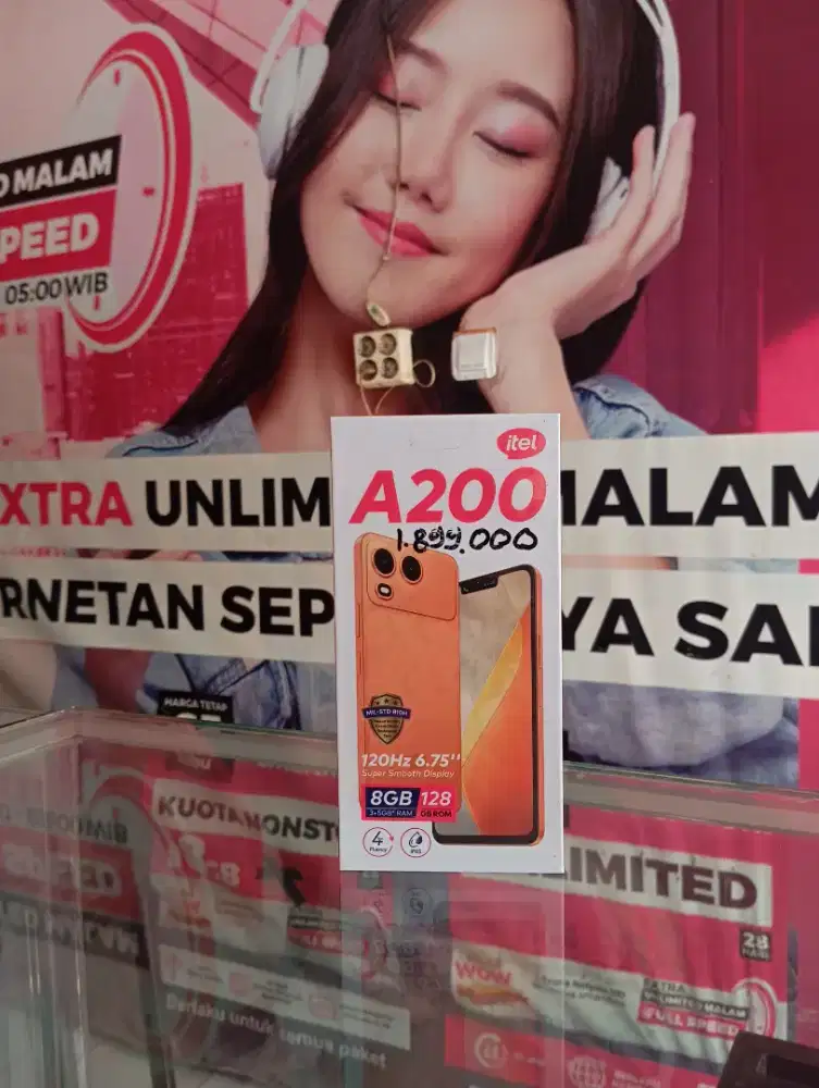ITEL A200 8/128 PROMO CUCI GUDANG