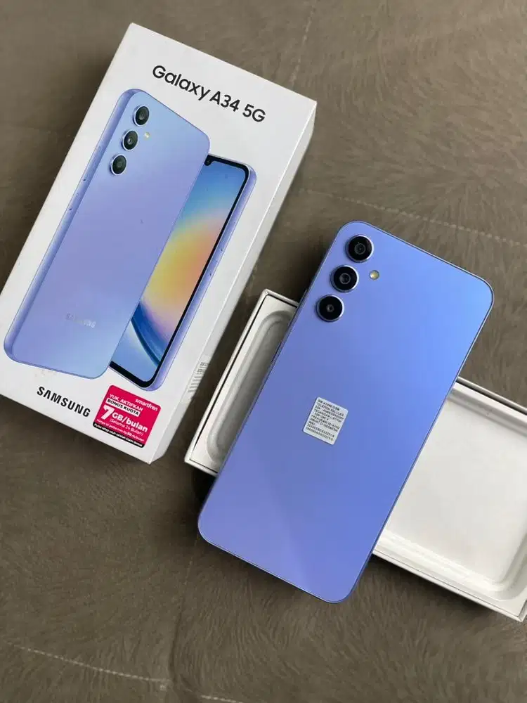 Samsung A34 5G 8/128GB Sein Fullset Original