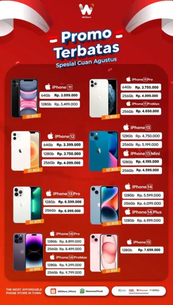 Jual handphone iPhone