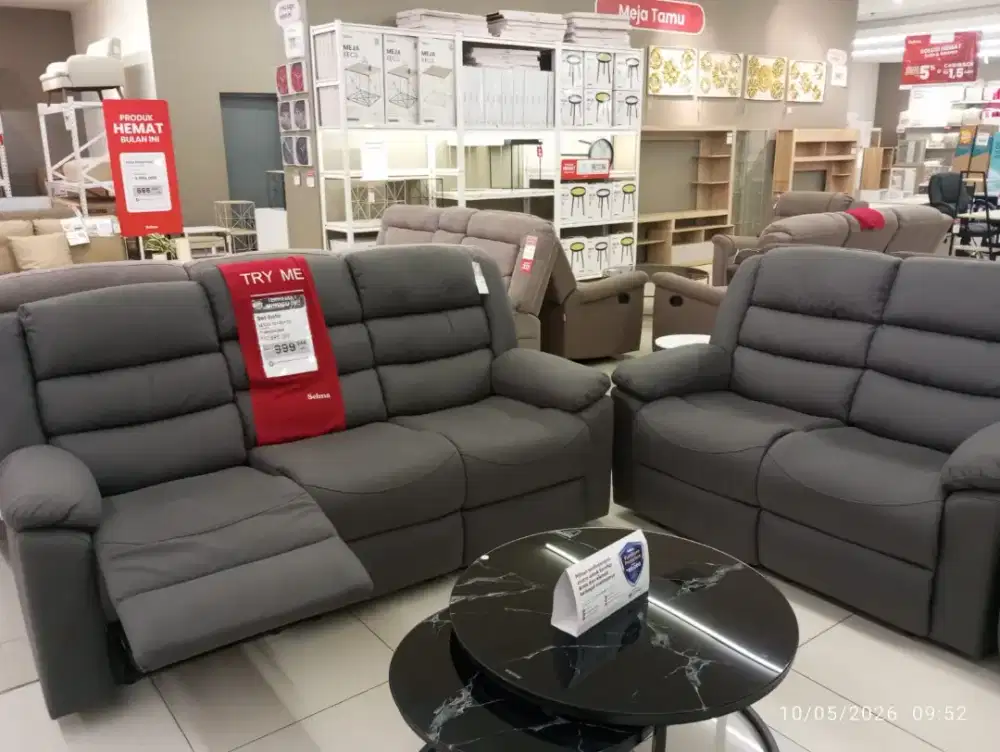 SOFA SET RECLAINER SELMA