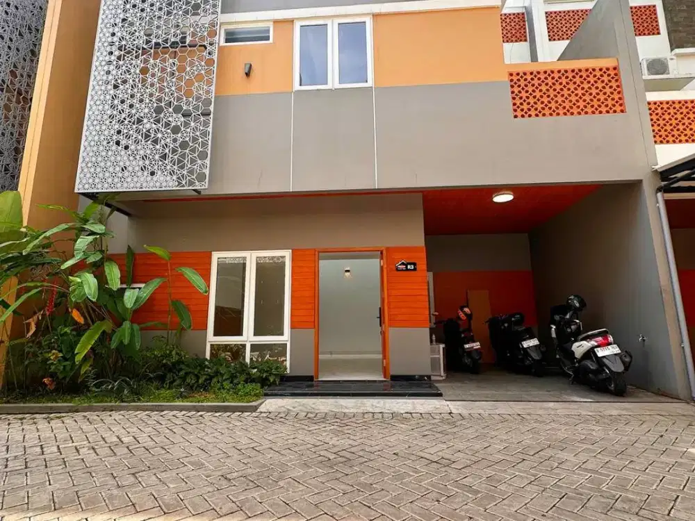 Rumah Cluster Jagakarsa Modern House Bangunan Baru Siap Huni