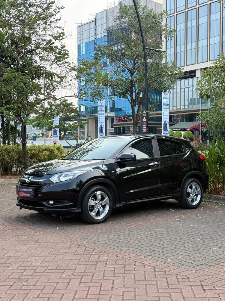 (Cash) Honda HR-V E CVT nik 2017 Hitam Mulus