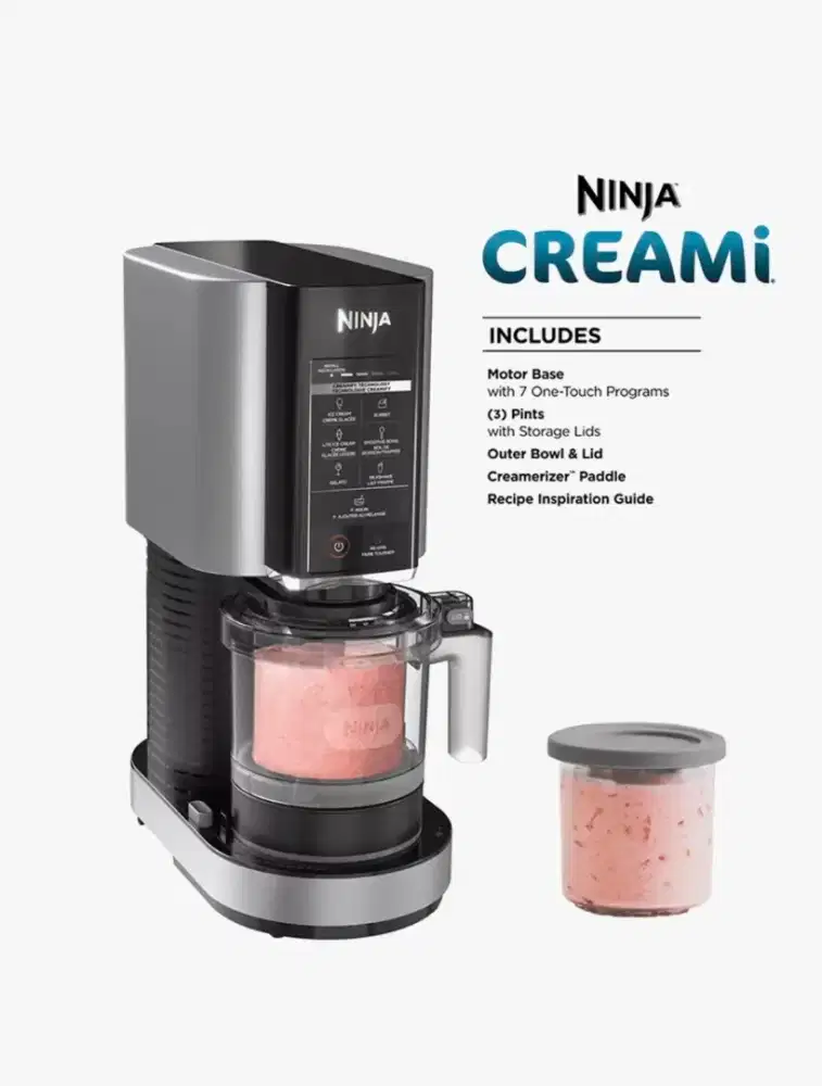 NINJA CREAMI ICE CREAM MAKER 7 PROGRAM IN 1
