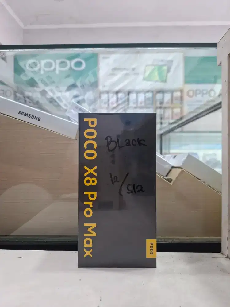 POCO X8 PRO MAX 12/512 NEW MURAH GARANSI RESMI