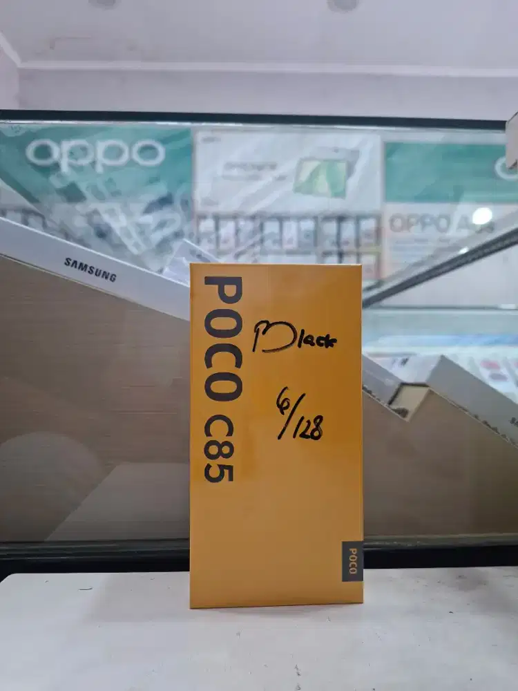 POCO C85 6/128 NEW MURAH GARANSI RESMI