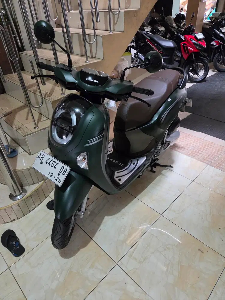Scoopy all new keyless hijau 2025 gbm