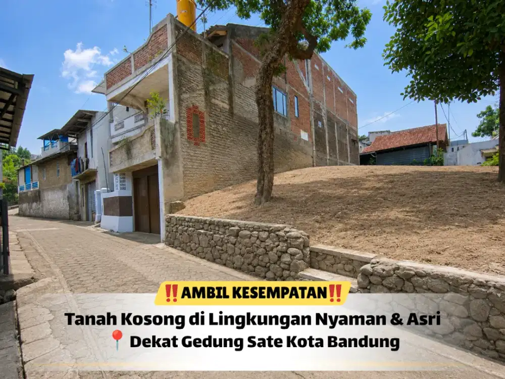 Tanah Bojongkoneng Dekat Gedung Sate – Amankan Hari Ini!