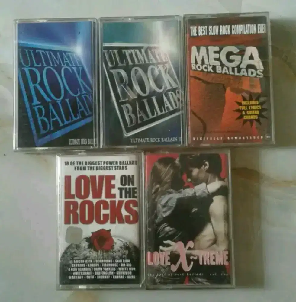 KASET ALBUM ROCK BALLADS