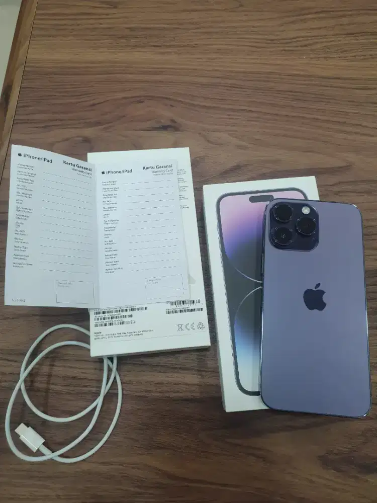 Iphone 14 Promax 256gb bh77% mulus fullsheet ex ibox