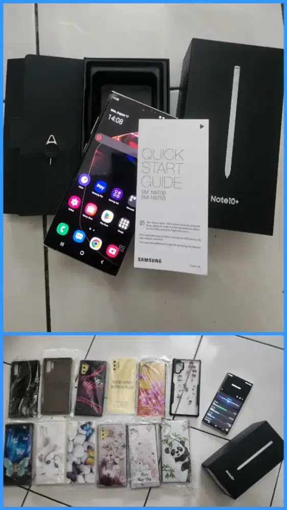 Jual samsung s10 note plus 512 gb ex sein ex cewe