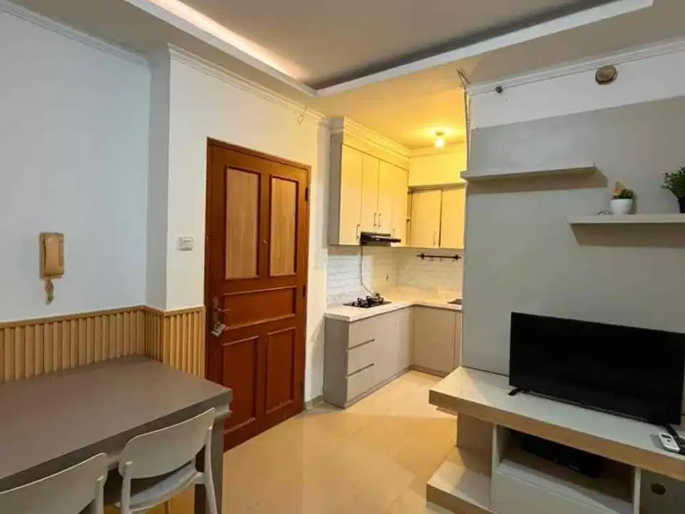 disewakan sewa apartemen gading mediterania kelapa gading 2 kamar Harian