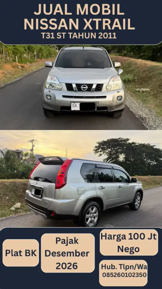 Nissan Xtrail t31 St 2011