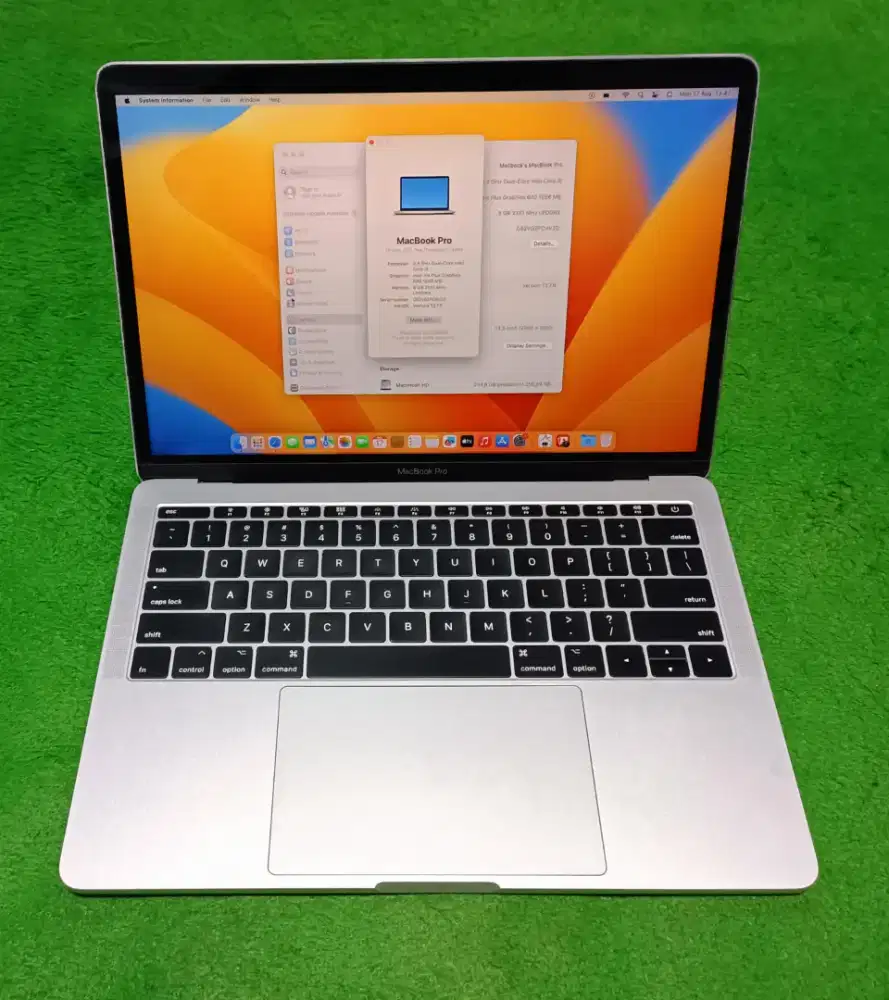 Apple MacBook Pro 2017 13inch i5 8/256 GB Silver Murah