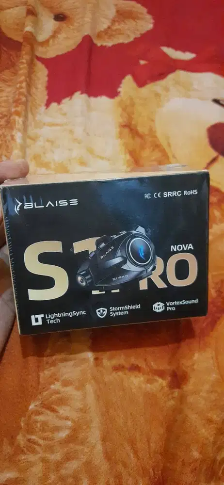 Intercom Helm BLAISE S1 PRO HD Perekam Video 1000M