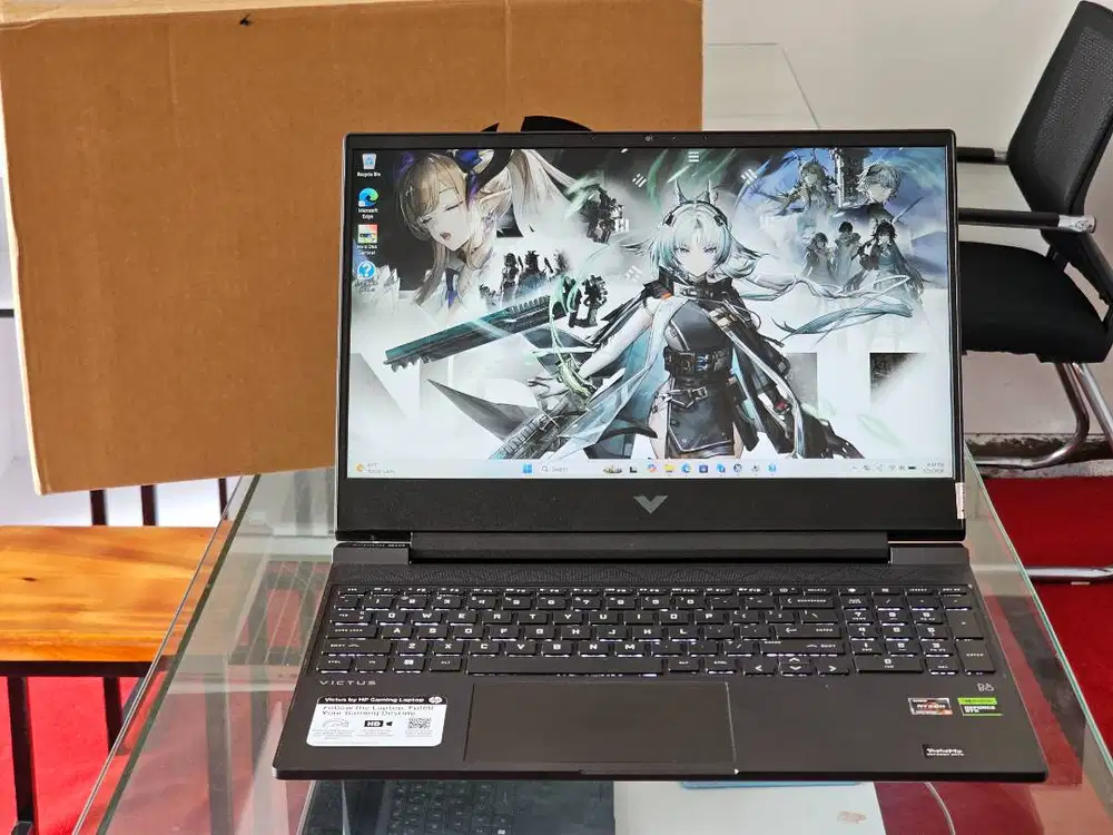HP Victus 15 AMD Ryzen 5 7000 Series Ram 16 GB SSD 512 GB Nvidia RTX 2