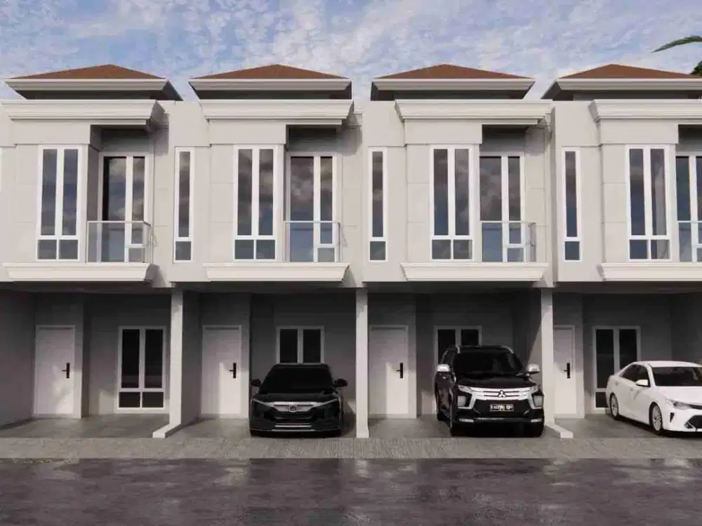 Rumah Baru Cantik Dan Harga Bagus Desing Modern Minimalis 2 Lantai