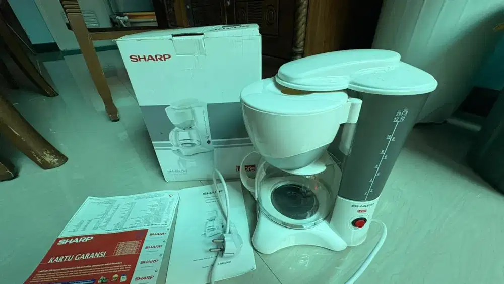 Sharp Coffee Maker HM-80L(W) Original + Box Lengkap