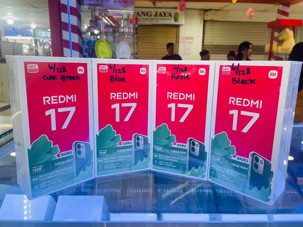 ready banyak redmi 17
