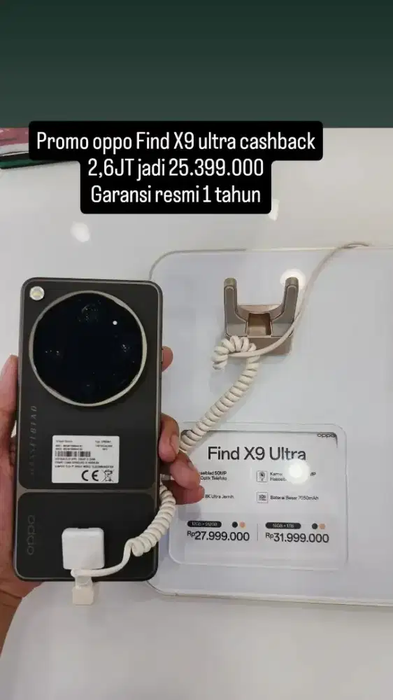 Promo oppo find X9 ultra