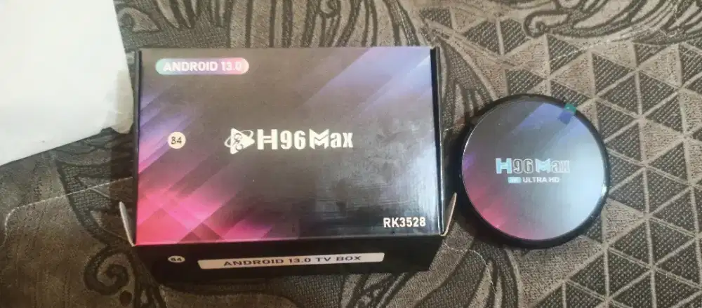Jual Android TV box H96 Max 4+64GB