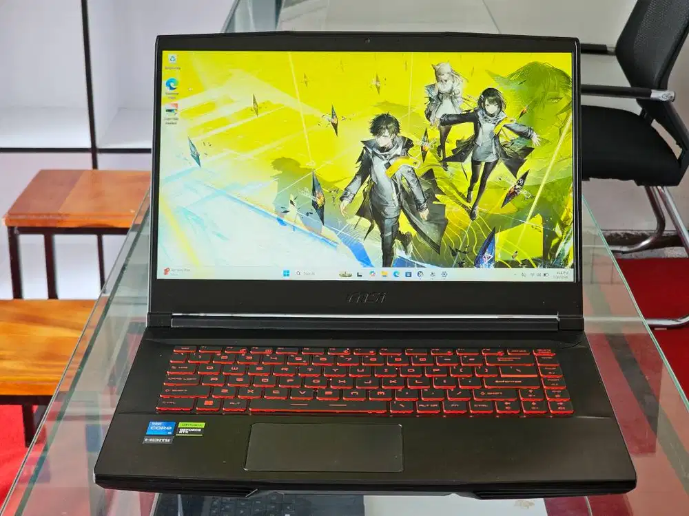 MSI GF63 Thin 11UCX intel Core i5 gen 11 Ram 8 GB Nvidia RTX 2050
