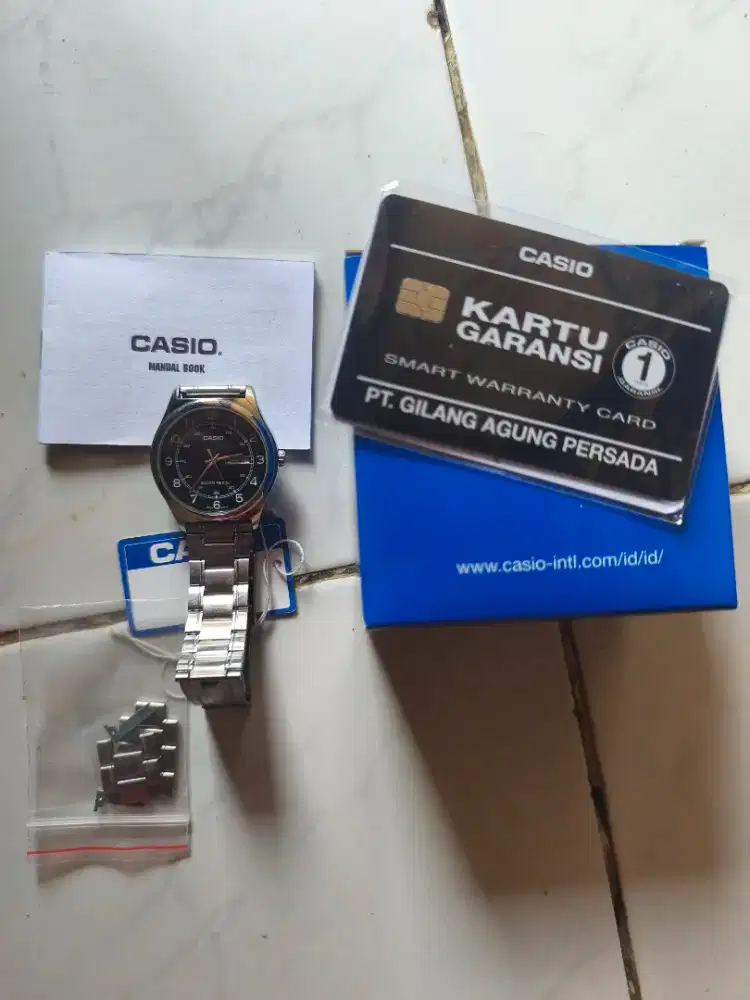 Jam Casio MTO-VOO6D Mulus