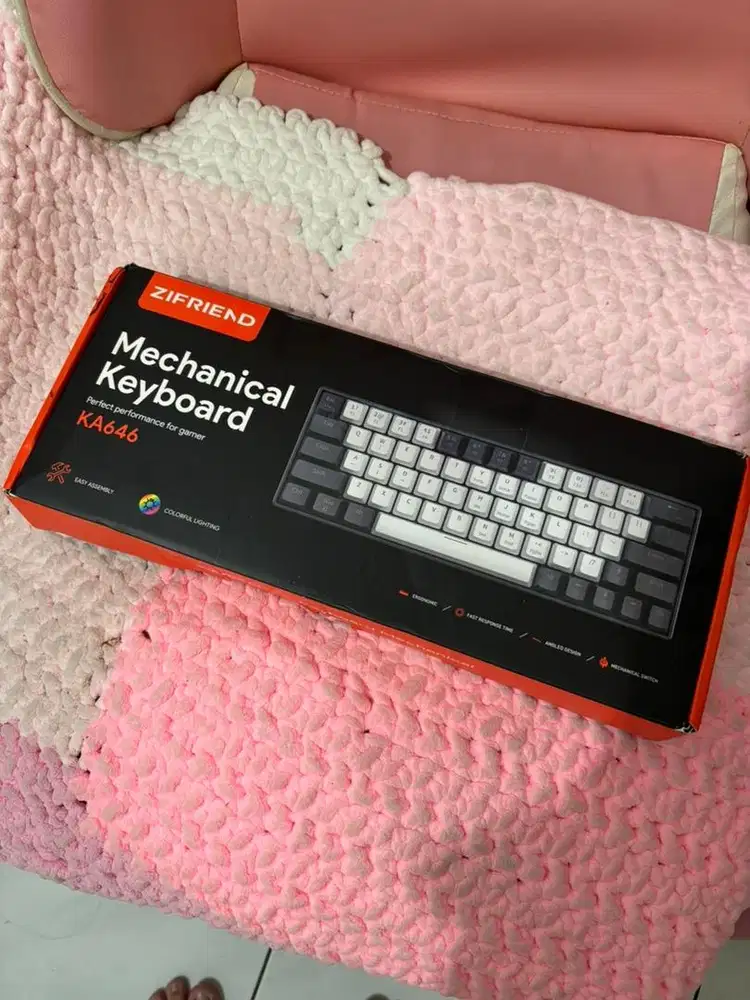 ZIFRIEND KA646 Mechanical Gaming Keyboard