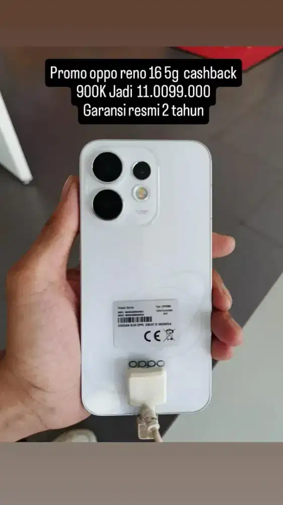 Promo oppo reno 16 5g dan 16F