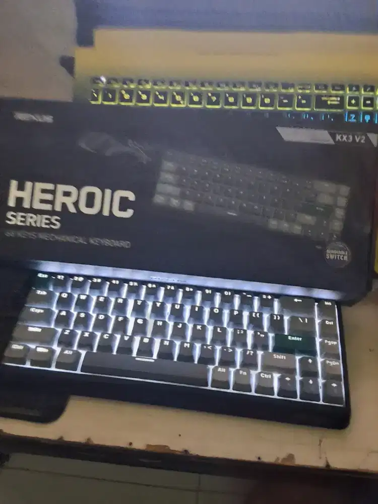 Keyboard mechanical REXUS HEROIC KX3-V2