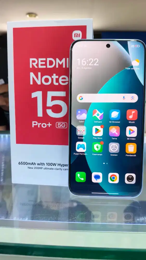 Xiaomi Redmi Note 15 Pro + 5G 12/512 Bekas Garansi sampai Oktober 2027