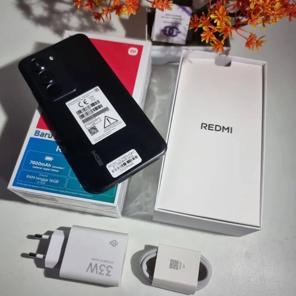 REDMI 15 8/128GB MIDNIGHT GG39448