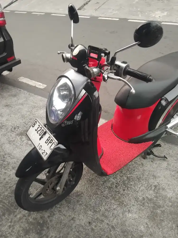 Scoopy pajak idup mesin bagus