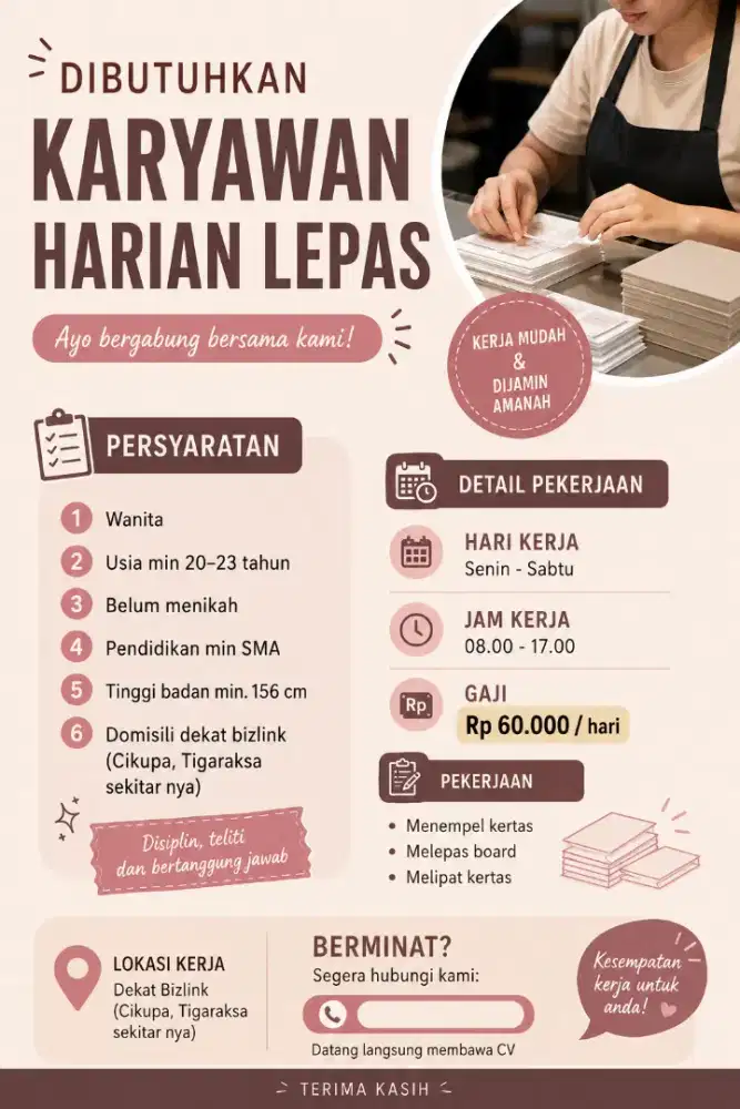 Karyawan Harian lepas