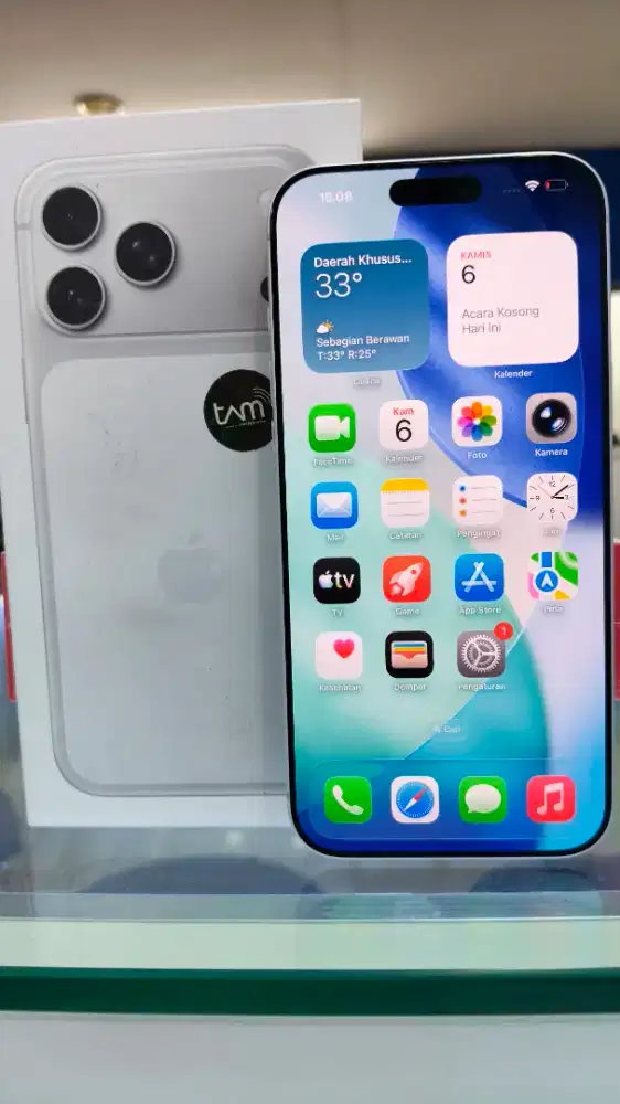 Iphone 17 Pro Max 512GB Bekas Garansi sampai November 2026